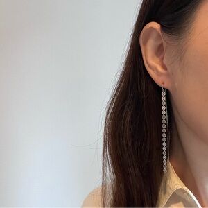 NEW Sterling Silver Drop Threader Earrings